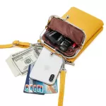 New Sml Celhone Bag Fe Daily Use Oulder Bags Women Leather Mini Crossbody Mesger Bag Ladies Se