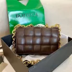 Thic L Chain Leather Handbags Luxury Women Bag Designer Fe Plaid Oulder Bag Lady Weave Flap Bags Square Crossbody Bag