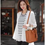 Hbwj Tassel Handbag Hi Capacity Brown Pu Leather Oulder Bag Set -Handle For Women Fe Oulder Bag Se