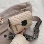 Oulder Bags る Wide Strap Pu Plaid New Women Oulder Crossbody Bags For Women