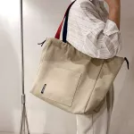 Design Large-Capacity Bag New Fe Canvas Tote Bag College Student Class Oulder Bag