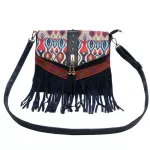 Gyaeo Vintage Women Mesger Bags for Women's Ethnic Style Tassel Bag Ladies Retro Crossbody Bag Bolsa Fina