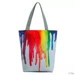 Miyahouse Cute Panda Design Canvas Tote Handbags for Fe Ca Mer Beach Bags Hi Capacity Women NG BAG