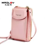 Forr Young New Ladies Clutch Large Capacity Mobile Phone Wlet Zier One Oulder Mesger Bag