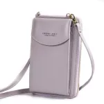 Forr Young New Ladies Clutch Large Capacity Mobile Phone Wlet Zier One Oulder Mesger Bag