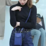 Forr Young New Ladies Clutch Large Capacity Mobile Phone Wlet Zier One Oulder Mesger Bag