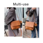 New Women's Bag Finina Designer Luxury Leather Handbag For Sml Square Bag Er Oulder Crossbody Sac A Main Lady Totes