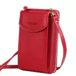 Forr Young New Ladies Clutch Large Capacity Mobile Phone Wlet Zier One Oulder Mesger Bag