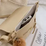 New Women's Bag Finina Designer Luxury Leather Handbag For Sml Square Bag Er Oulder Crossbody Sac A Main Lady Totes