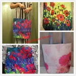 Miyahouse Flor Printed Canvas Tote Fe Single Ng Bags Large Capacity Women Canvas Beach Bags Ca Tote Finina