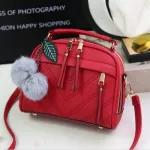Girl Mesger Bags With Fair Bl Tassel Pu Leather Handbag For Women Fe Oulder Bags Ladies Party Handbags