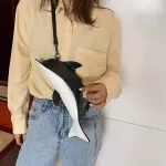 Cute Dohin Design Women Oulder Bag Ses and Handbags Cartoon Crossbody Mesger Bag Girls Bolsely CN SE