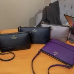 Hard Leather Oulder Bag Women Cross Body Bag Ple Navy Blue Crossbody Mesger Bags Zier Oulder Bags Women Bag