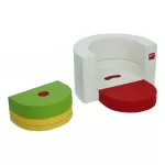 DESIGNSKIN โซฟาเด็กอเนกประสงค์ Multifunction Sofa รุ่น Round Cake สีผสม