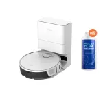 [รับประกัน 2 ปี] Mister Robot หุ่นยนต์ดูดฝุ่น รุ่น Self Clean Max + 3D แรงดูดสูงสุด 8,000 Pa แถมฟรี!! น้ำยาทำความสะอา