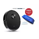 [ชุดคู่สุดคุ้ม] ECOVACS หุ่นยนต์ดูดฝุ่น OZMO T8 AIVI  เทคโนโลยี AIVI ตรวจจับและหลบหลีกสิ่งกีดขวาง