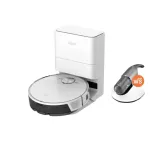 [รับประกัน 2 ปี] Mister Robot หุ่นยนต์ดูดฝุ่น รุ่น Self Clean Max + 3D แรงดูดสูงสุด 8,000 Pa แถมฟรี!! เครื่องดูดไรฝ