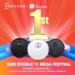 ECOVACS หุ่นยนต์ดูดฝุ่น OZMO T8 TrueDetect 3D ลดการปะทะและครอบคลุมการทำความสะอาดมาก