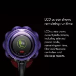 Dyson Digital Slim Fluffy Cordless Vacuum Cleaner (Iron/Purple) เครื่องดูดฝุ่นไร้สาย ไดสัน