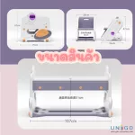 โต๊ะเขียนหนังสือเด็ก โต๊ะต่อเลโก้ กระดานวาดภาพ ชุดโต๊ะเขียนหนังสือเด็กมัลติฟังก์ชั่น Large Brick Desk with 2 Chairs