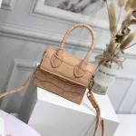 Mini Sml Square Bag New Quity Pu Leather Women's Handbag Crocodile Pattern Chain Oulder Mesger Bags