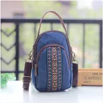 Brdery Mini Bag Women Bag Canvas Crossbody Mesger Bag Oulder Design Sml Handbag Lady Mobile Phone Mag
