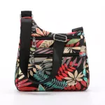 CARTOON PRINT Women Bag Multi-Pocet Women Oulder Bag Durdle Waterproof Nylon Mesger Bag Fe Fabric Handbag