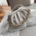 Cr Pu Leather Oulder Bags For Women Sml Crossbody Bag Travel Chain Handbags And Ses