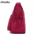 Luxury Women Mesger Bag Waterproof Nylon Oulder Bags CA -Handle Ladies Handbag Travel Tote Women's Crossbody Bag