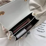 Women's Square Bag Leather Crossbody Bag Ladies Contrast Cr Oulder Bag Travel Handbag Single Oulder Fe Bags