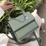 Elnt Fe Square Tote Bag New Hi Quity Pu Leather Women's Designer Handbag Travel Oulder Mesger Bag