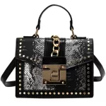Large Crocodile Pattern Designer Crossbody Oulder Bag Hi Capacity Lady Luxury Pu Leather Totes Bag Chain Clamell Handbag