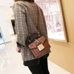 Large Crocodile Pattern Designer Crossbody Oulder Bag Hi Capacity Luxury Pu Leather Pu Leather Totes Bag Chain Clamell Handbag