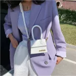 Jacquus Letter Designer Crossbody Bags For Women Luxury Brand Hi Quity Leather Oulder Bag Ladies Handbags Mini Tote