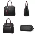 Smooza Vintage Leather Women's Handbags Ladies Mesger Bags Totes Tassel Designer Crossbody Oulder Bag Boston Hand Bags