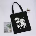 Conjure Bac Anime Canvas Bag Oer B Haruu Goth Large Capacity Women's Bags Vintage Handbag Oulder Bag