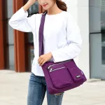 Women NYLON OULDER BAGS MULTI ZIER POCET MESGER BAGS WATERPROOF CROSSBIDY BAG -Handle Satchel Handbag Tote