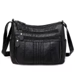 Women's Crossbody Bag Luxury Handbags Se Fe Ca Handbags Multi-Layer Pu Soft Leather Bag Women Oulder Bags