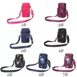 Vers Leather Cell Phone Bag Oulder Arm Bag Pocet Wlet Pouch Case Nec Strap For For Samng For Iphone