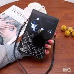 Women Touch Screen Cell Phone SE Transparent Bag Cross Wlet Smartphone Leather Oulder Bag Ss and Handbags