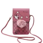 Women Touch Screen Cell Phone Se Transparent Bag Hasp Cross Wlet Smartphone Leather Oulder Bag Ses And Handbags