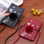 Women Touch Screen Cell Phone Se Transparent Bag Hasp Cross Wlet Smartphone Leather Oulder Bag Ses And Handbags