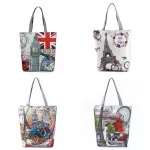 Women Printed Oulder Bag Reusable Daily Use Women Eco Ng Bag Women Tote Handbags Cute Mmer Beach Bag