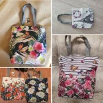 Women Printed Oulder Bag Reusable Daily Use Women Eco Ng Bag Women Tote Handbags Cute Mmer Beach Bag