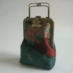 Handmade Vintage Print Flowers Bags Hand Loc Ell Phone Bag Women's Handbags Ses Chain Women Oulder Crossbody Bags