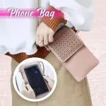 Cross Body Mobile Phone Bag Touching Screen Clear Window Mini Se Cell Phone Bag Pouch Din889