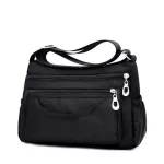 Yogodlns Oxford Women Crossbody Bag Travel Oulder Bag Ca Handbag Solid Zier Mesger Bag for Mom L