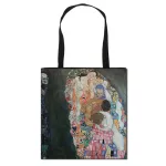 Vintage Painting Iss / Water Lily Totes Bag Women Handbag Monet / V Limt Canvas Oulder Bag For Travel Ng Bags