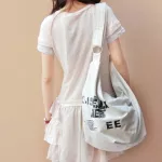 Handbag Women's Canvas Ladies Handbags Crossbody Bags for Women Famous Brand Hi Capacity Irregular Iing Oulder Bag