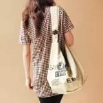 Handbag Women's Canvas Ladies Handbags Crossbody Bags For Women Famous Brand Hi Capacity Irregular Iing Oulder Bag